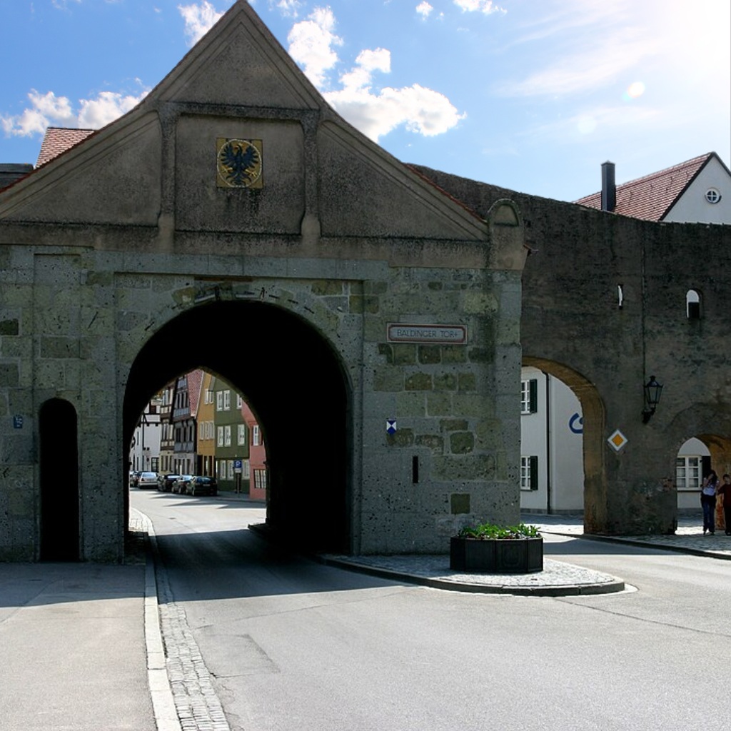 Stadtmauer Nördlingen Baldinger Tor